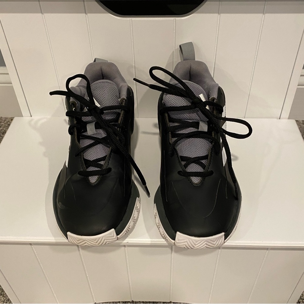 Adidas Gray and Black Athletic Shoes